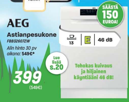 AEG Astianpesukone