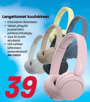 Langattomat kuulokkeet