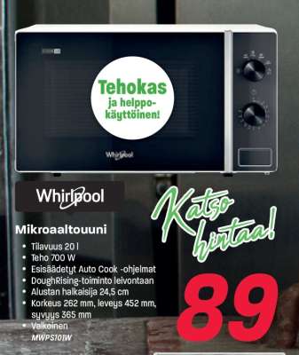 Whirlpool Mikroaaltouuni