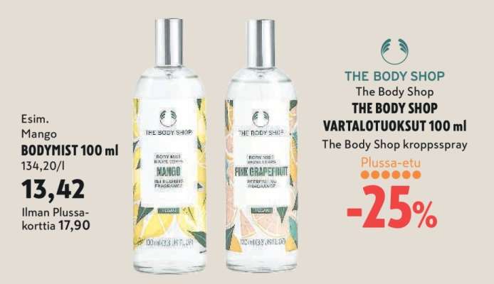 THE BODY SHOP VARTALOTUOKSUT 100 ml