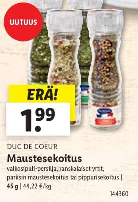 Maustesekoitus
