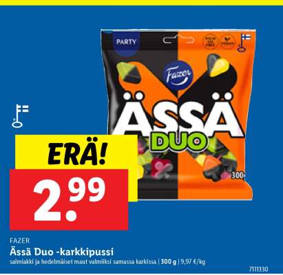 Ässä Duo -karkkipussi