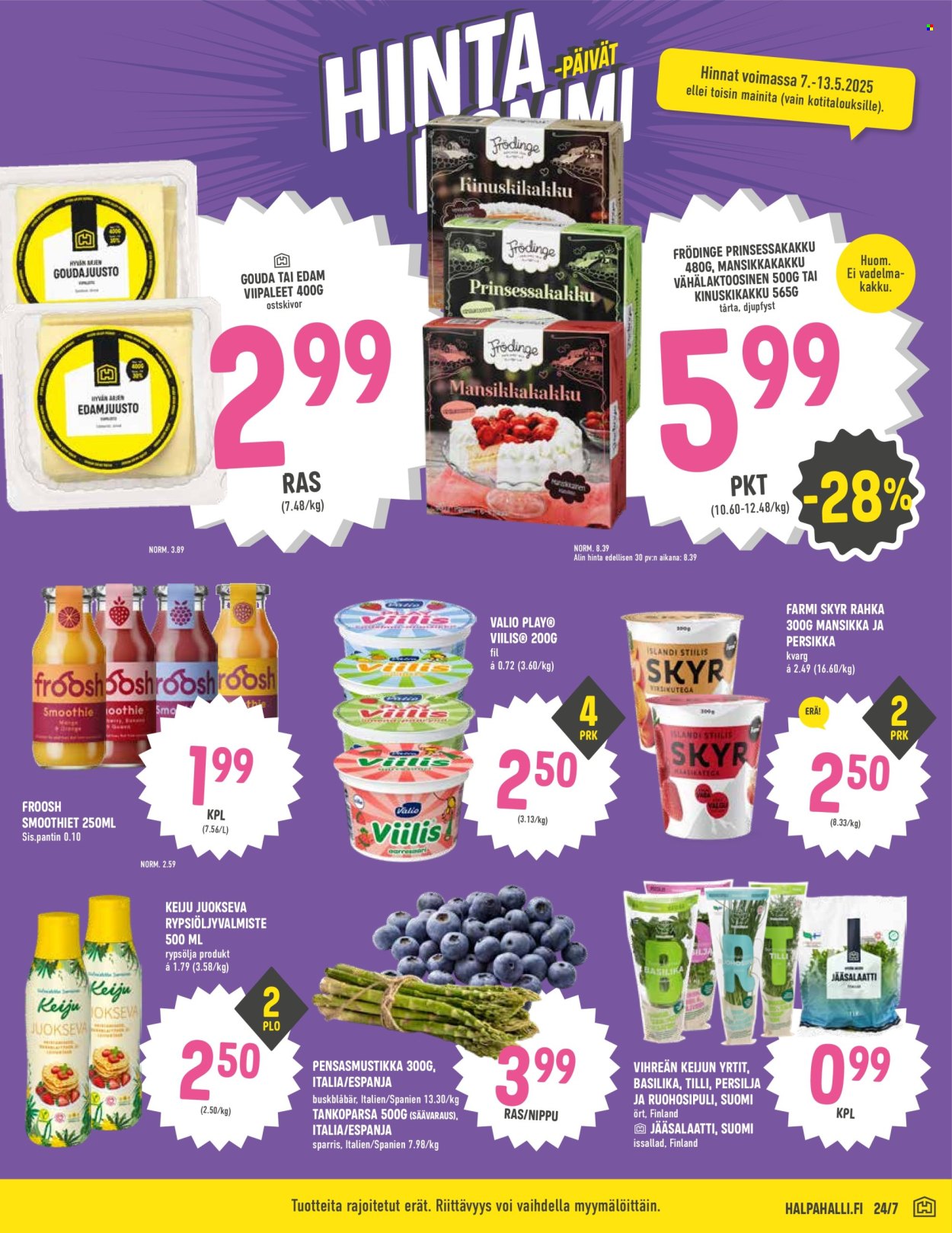 HalpaHalli tarjouslehti  - 07.05.2025 - 13.05.2025.