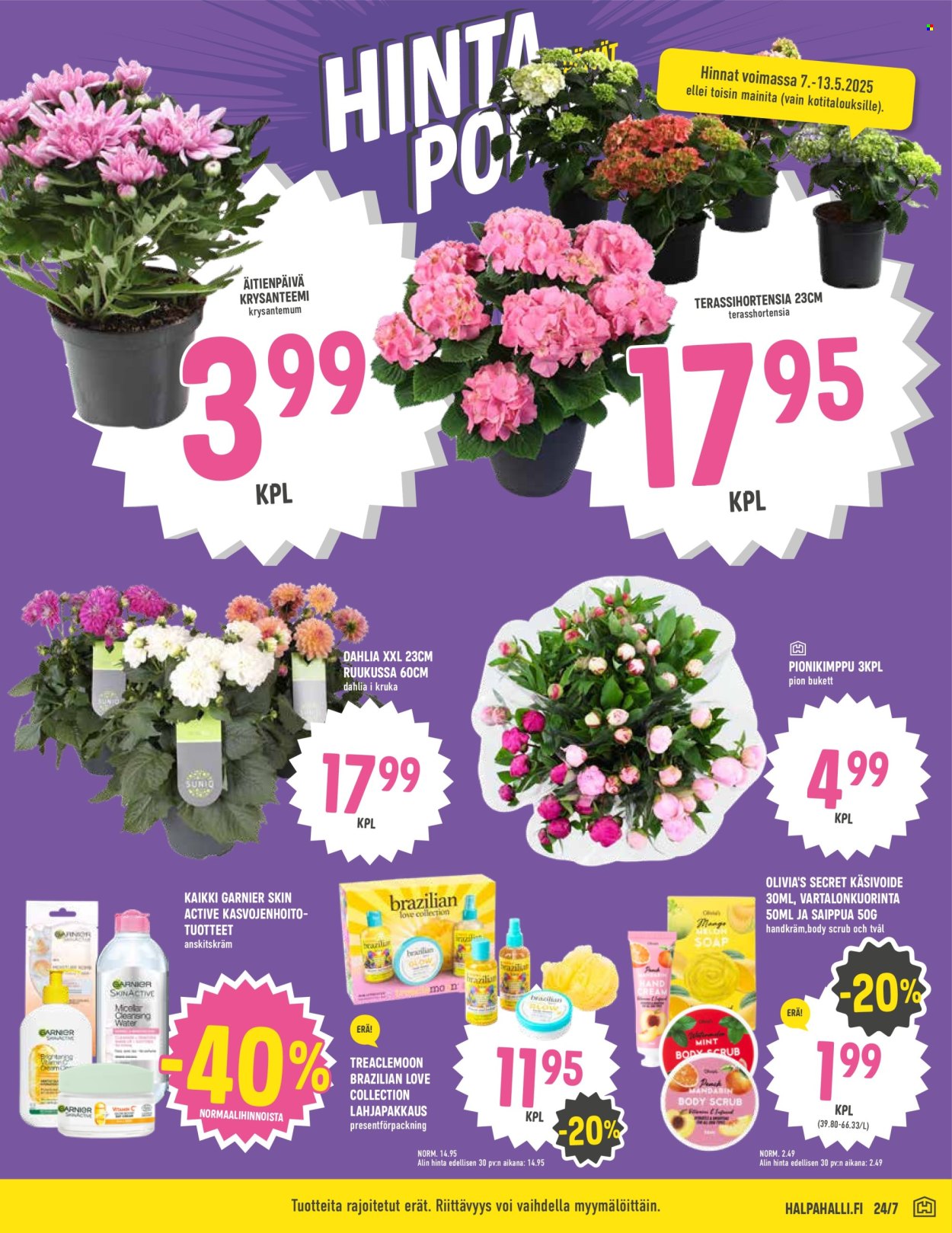 HalpaHalli tarjouslehti  - 07.05.2025 - 13.05.2025.