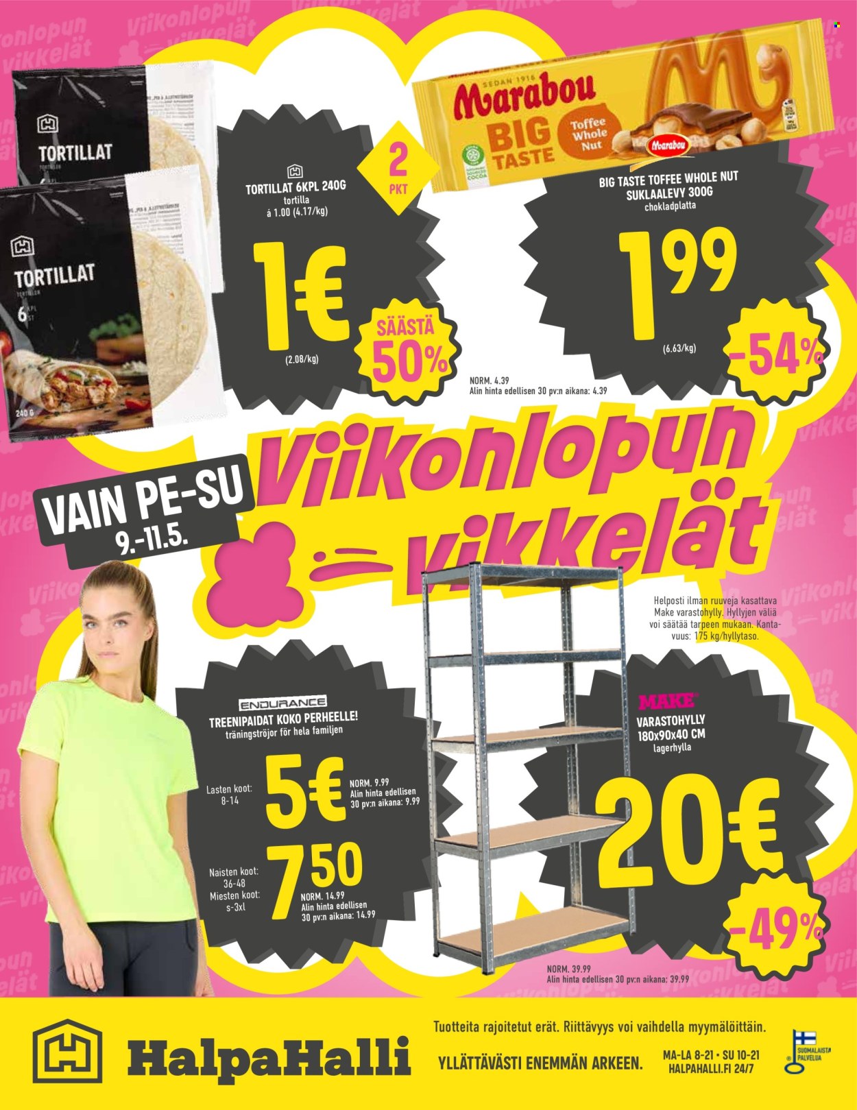 HalpaHalli tarjouslehti  - 07.05.2025 - 13.05.2025.