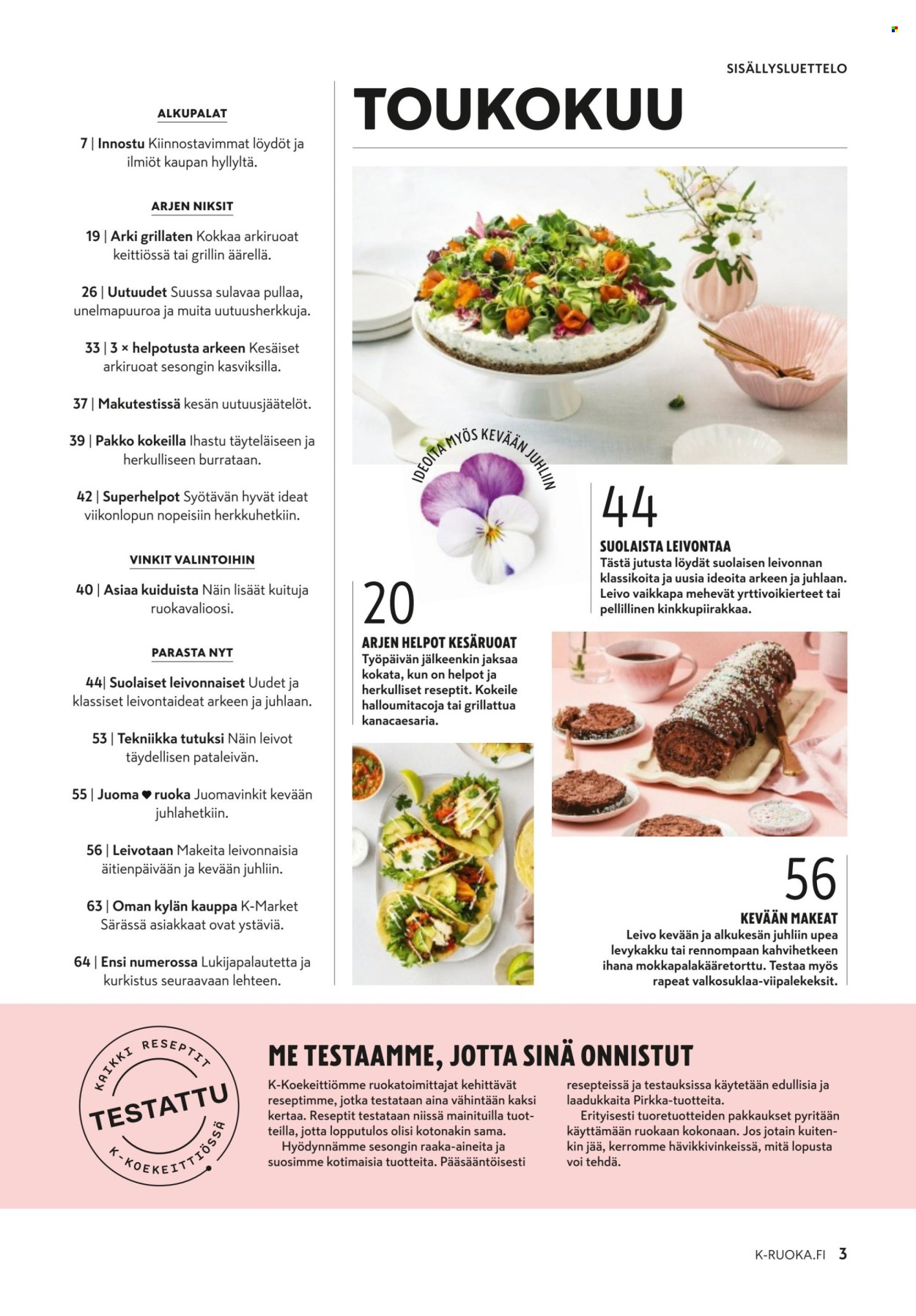 K-citymarket tarjouslehti  - 07.05.2025 - 10.06.2025.
