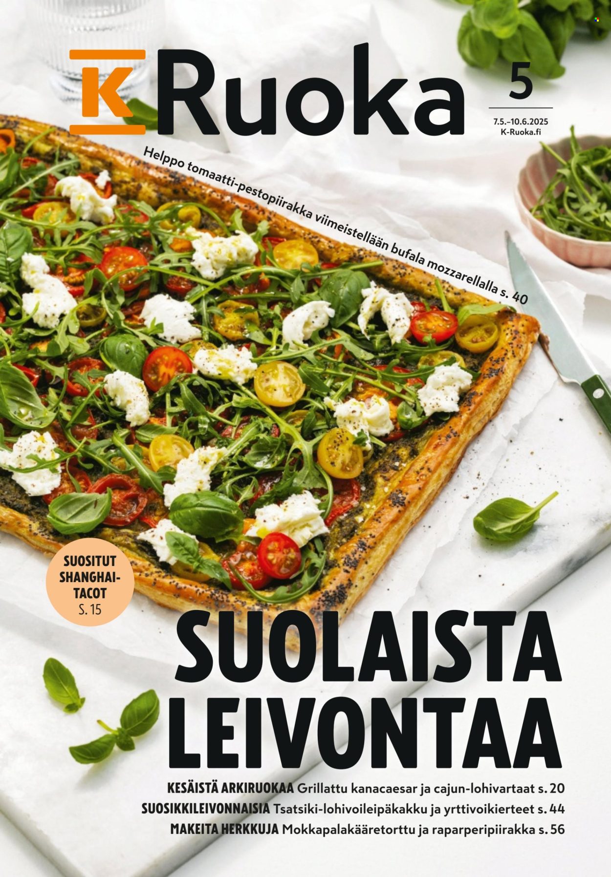 K-Supermarket tarjouslehti  - 07.05.2025 - 10.06.2025.