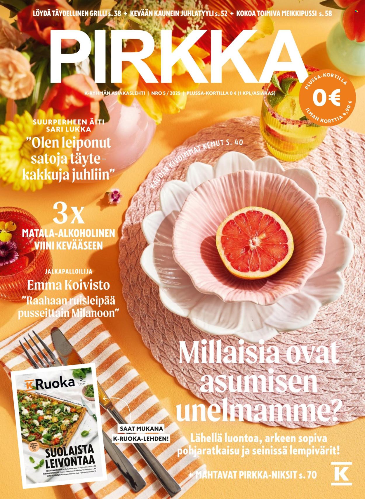 K-citymarket tarjouslehti  - 07.05.2025 - 10.06.2025.