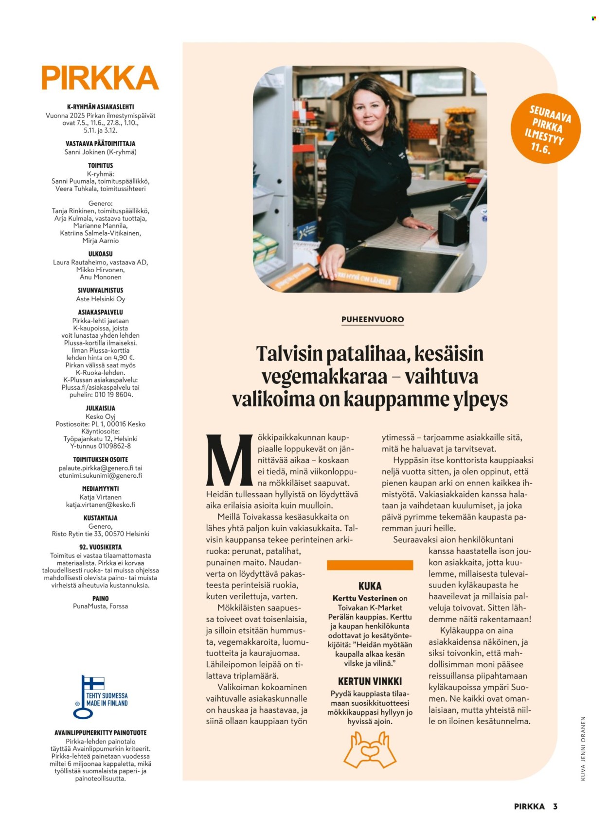 K-citymarket tarjouslehti  - 07.05.2025 - 10.06.2025.