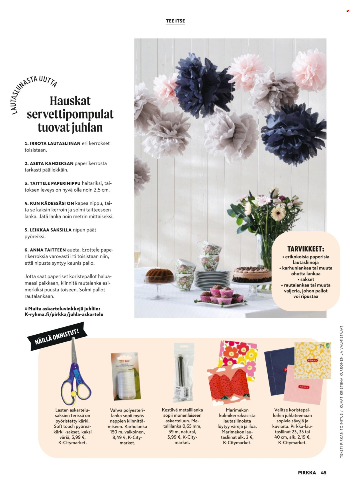 K-citymarket tarjouslehti  - 07.05.2025 - 10.06.2025.