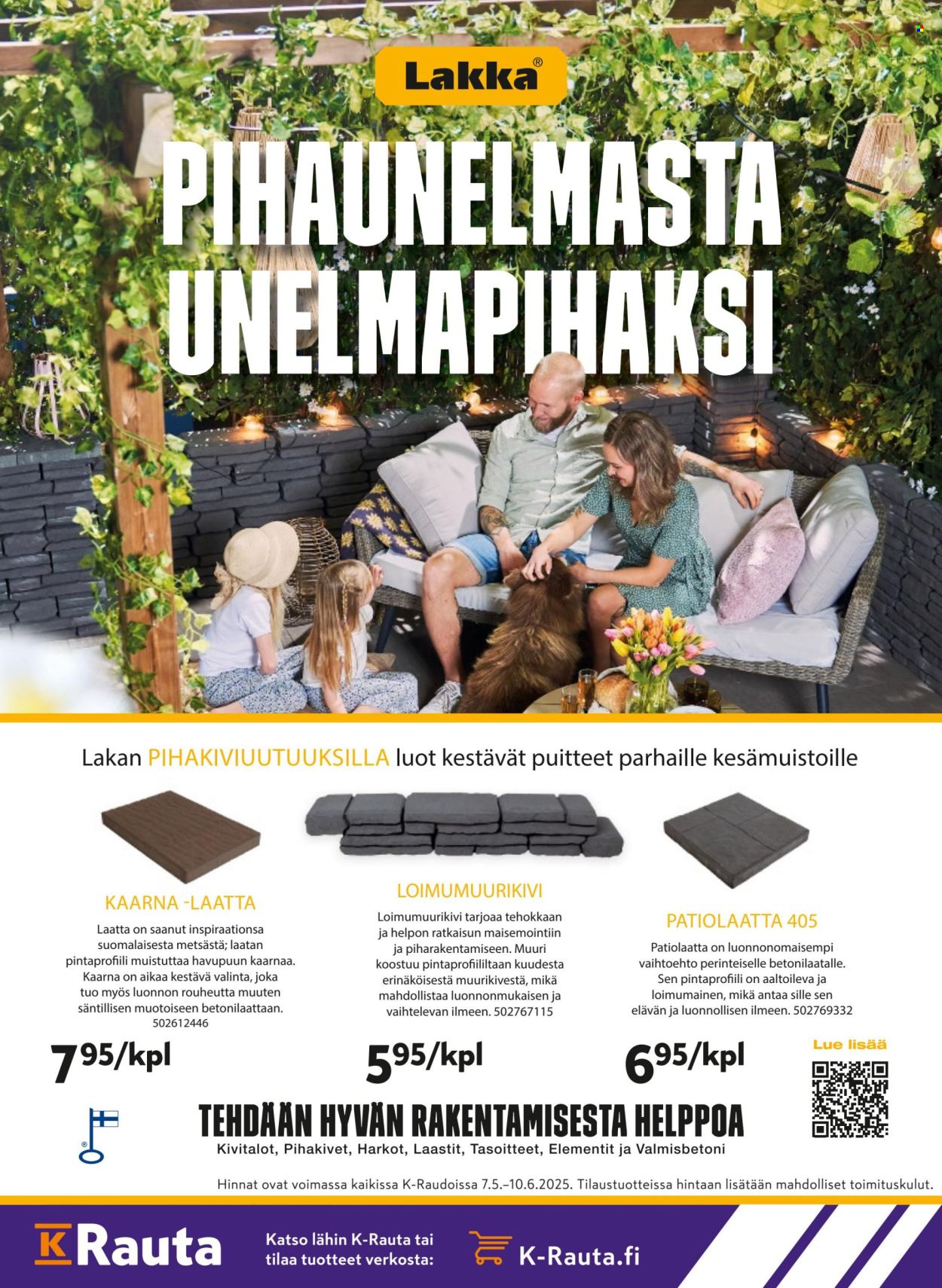 K-citymarket tarjouslehti  - 07.05.2025 - 10.06.2025.