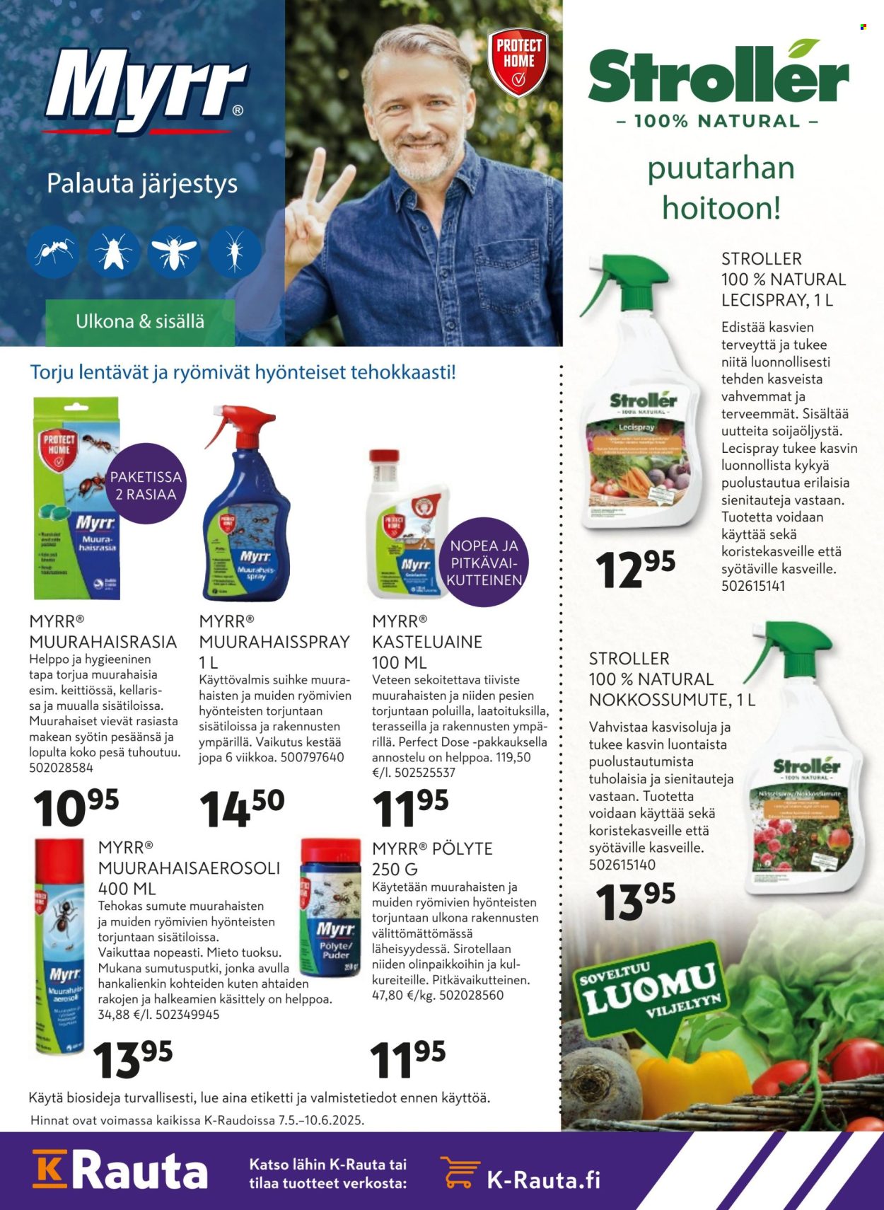 K-citymarket tarjouslehti  - 07.05.2025 - 10.06.2025.