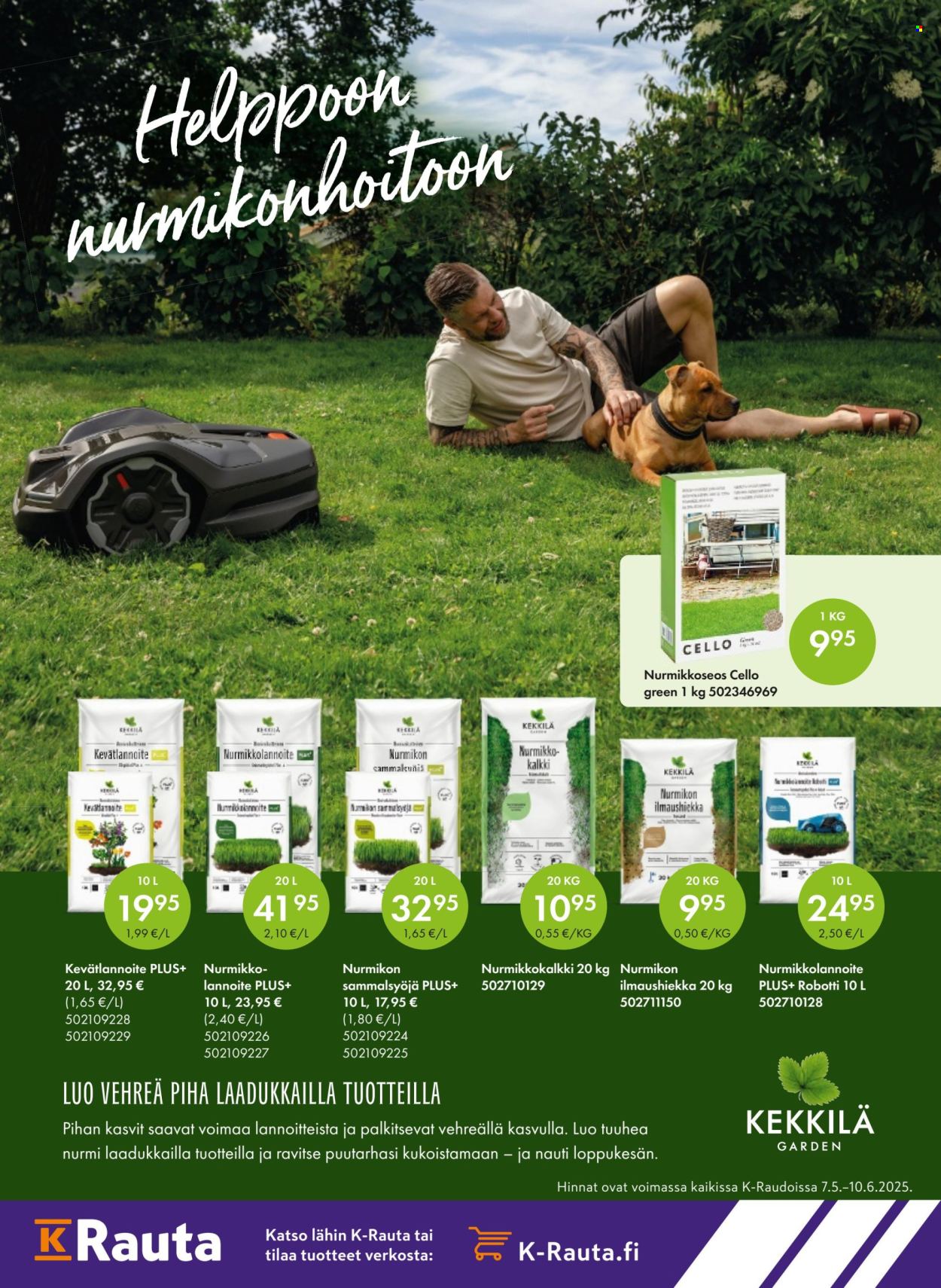 K-citymarket tarjouslehti  - 07.05.2025 - 10.06.2025.