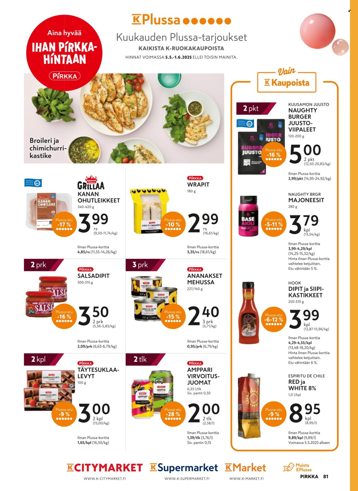 K-citymarket tarjouslehti  - 07.05.2025 - 10.06.2025.