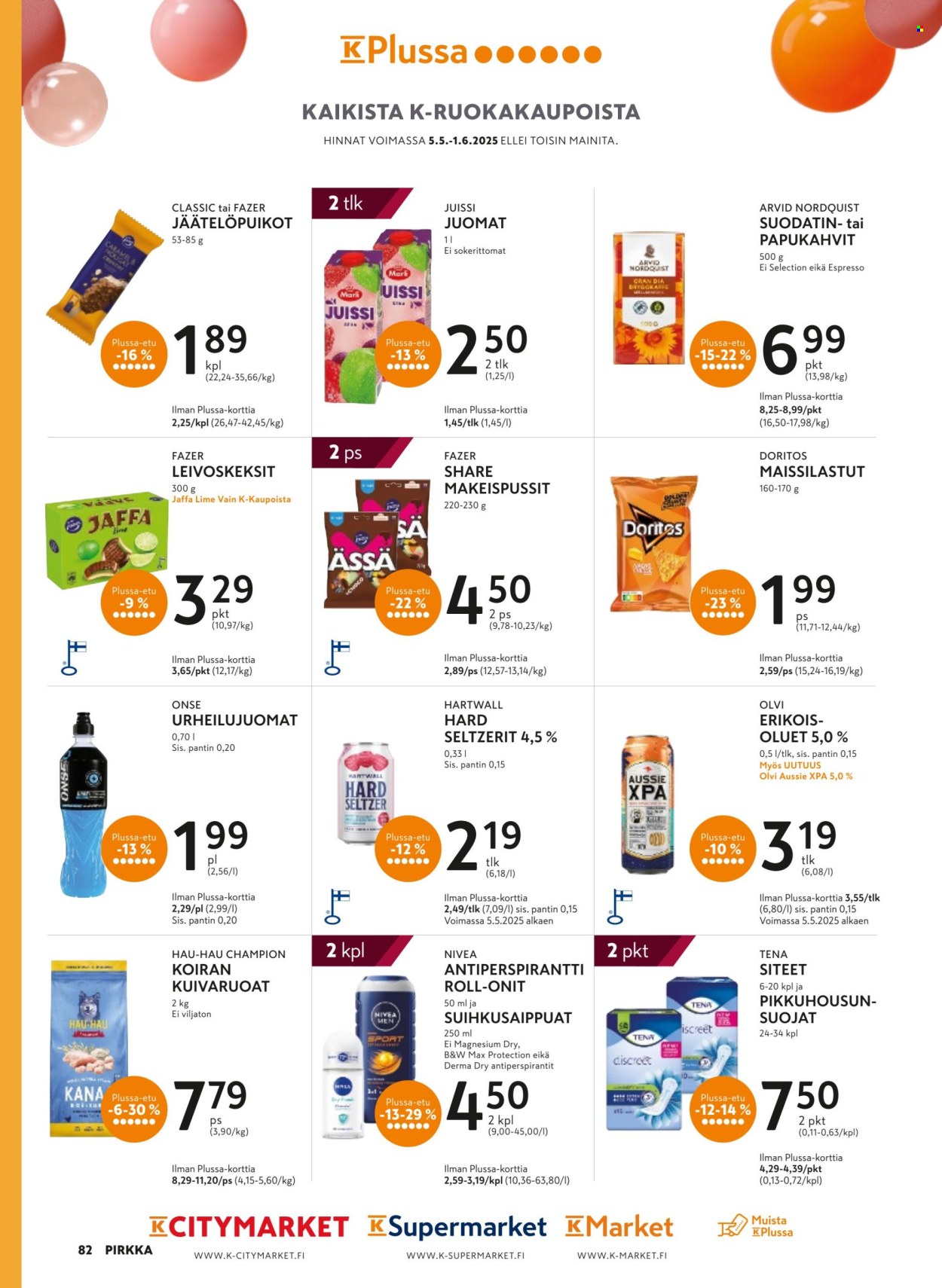 K-citymarket tarjouslehti  - 07.05.2025 - 10.06.2025.