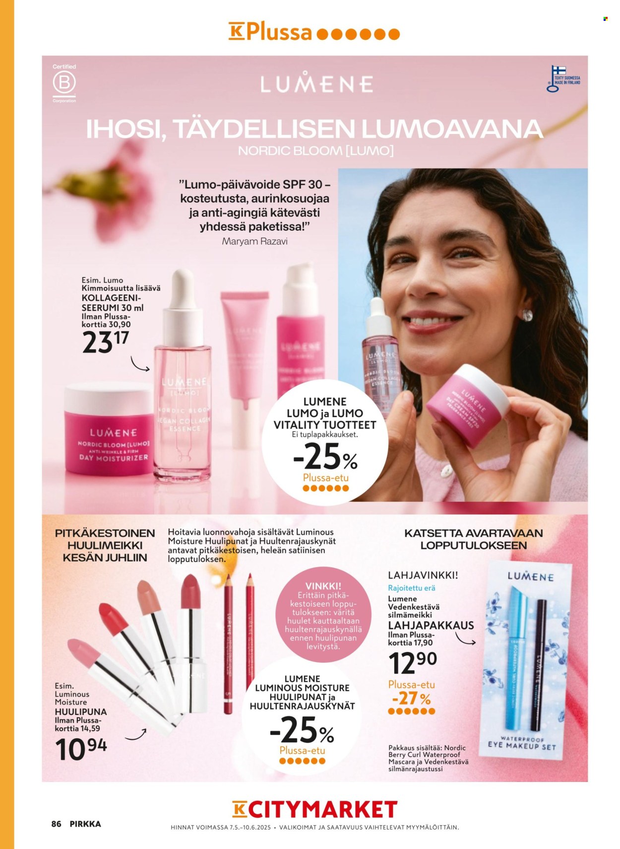 K-citymarket tarjouslehti  - 07.05.2025 - 10.06.2025.