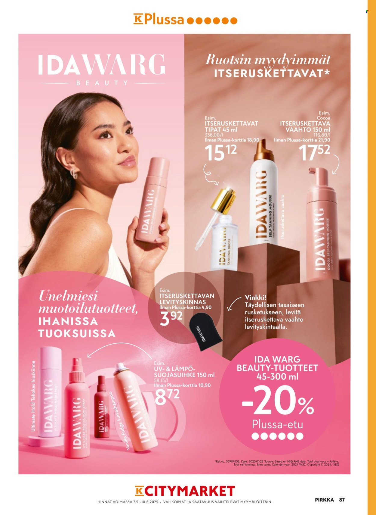 K-citymarket tarjouslehti  - 07.05.2025 - 10.06.2025.