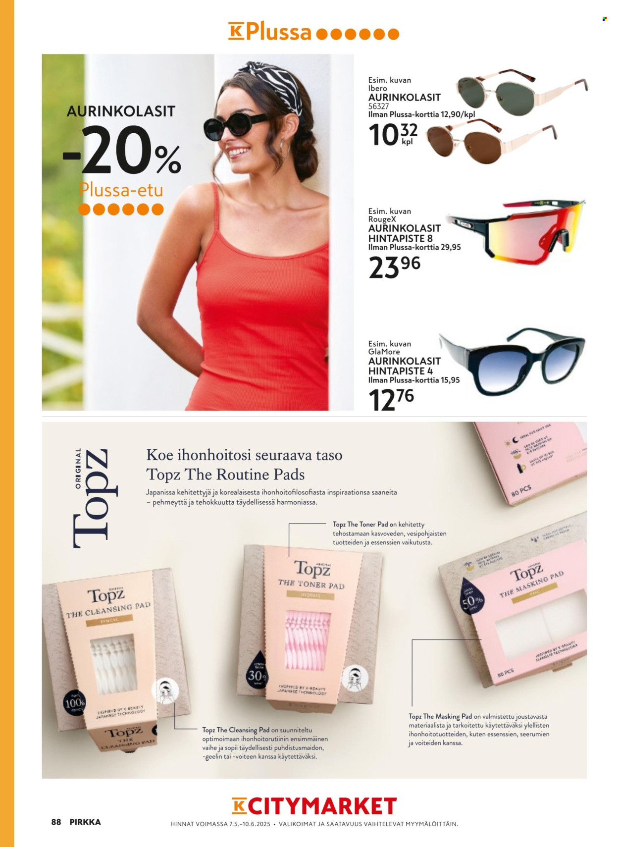 K-citymarket tarjouslehti  - 07.05.2025 - 10.06.2025.