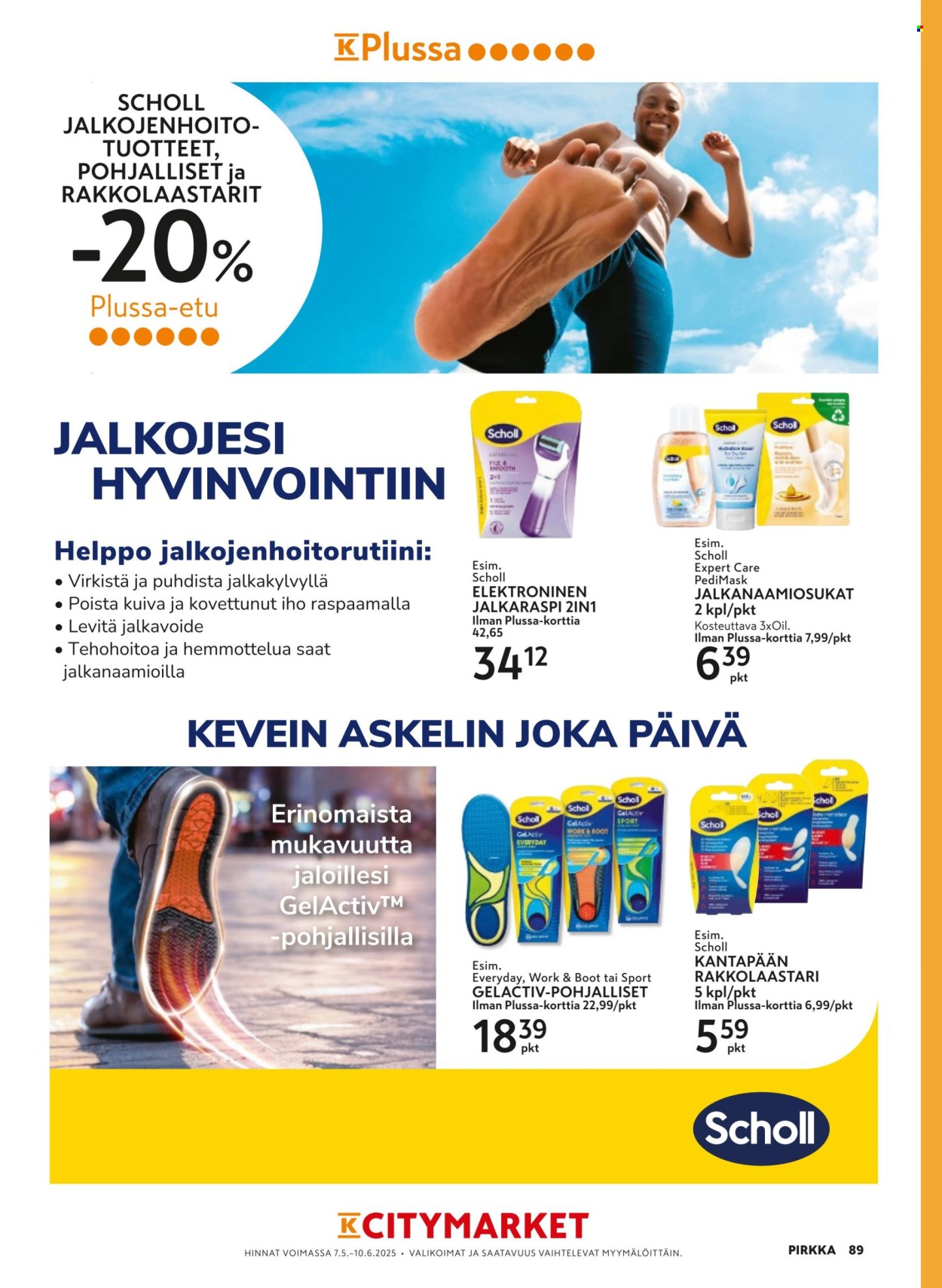 K-citymarket tarjouslehti  - 07.05.2025 - 10.06.2025.