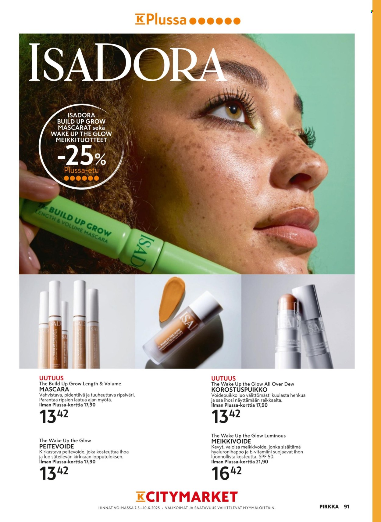 K-citymarket tarjouslehti  - 07.05.2025 - 10.06.2025.
