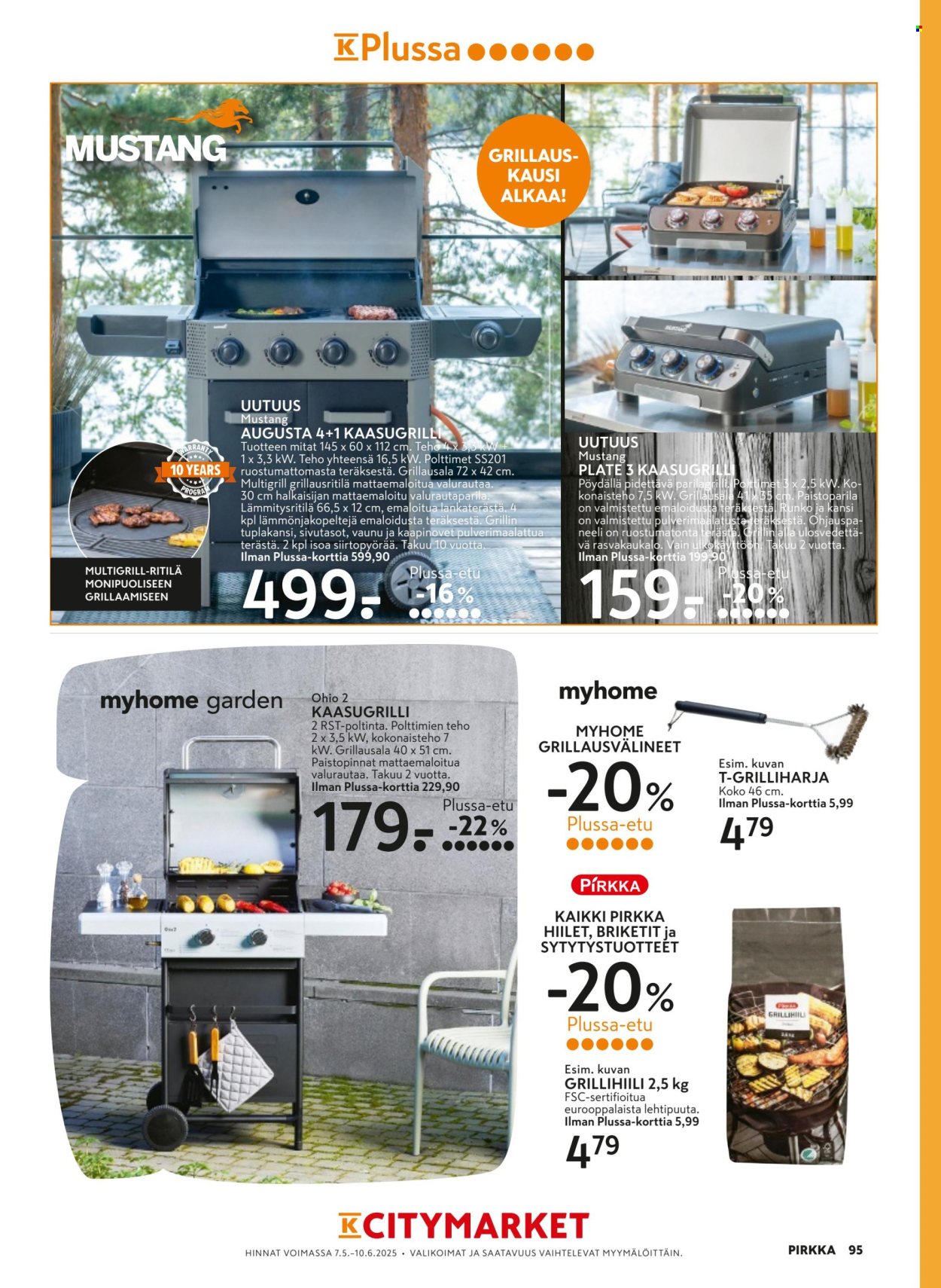 K-citymarket tarjouslehti  - 07.05.2025 - 10.06.2025.