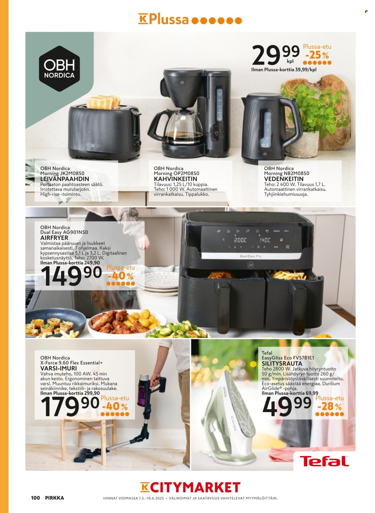 K-citymarket tarjouslehti  - 07.05.2025 - 10.06.2025.