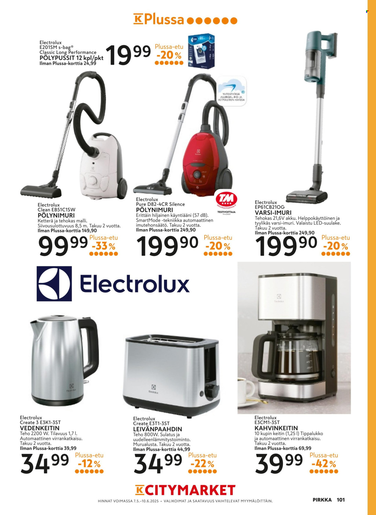K-citymarket tarjouslehti  - 07.05.2025 - 10.06.2025.