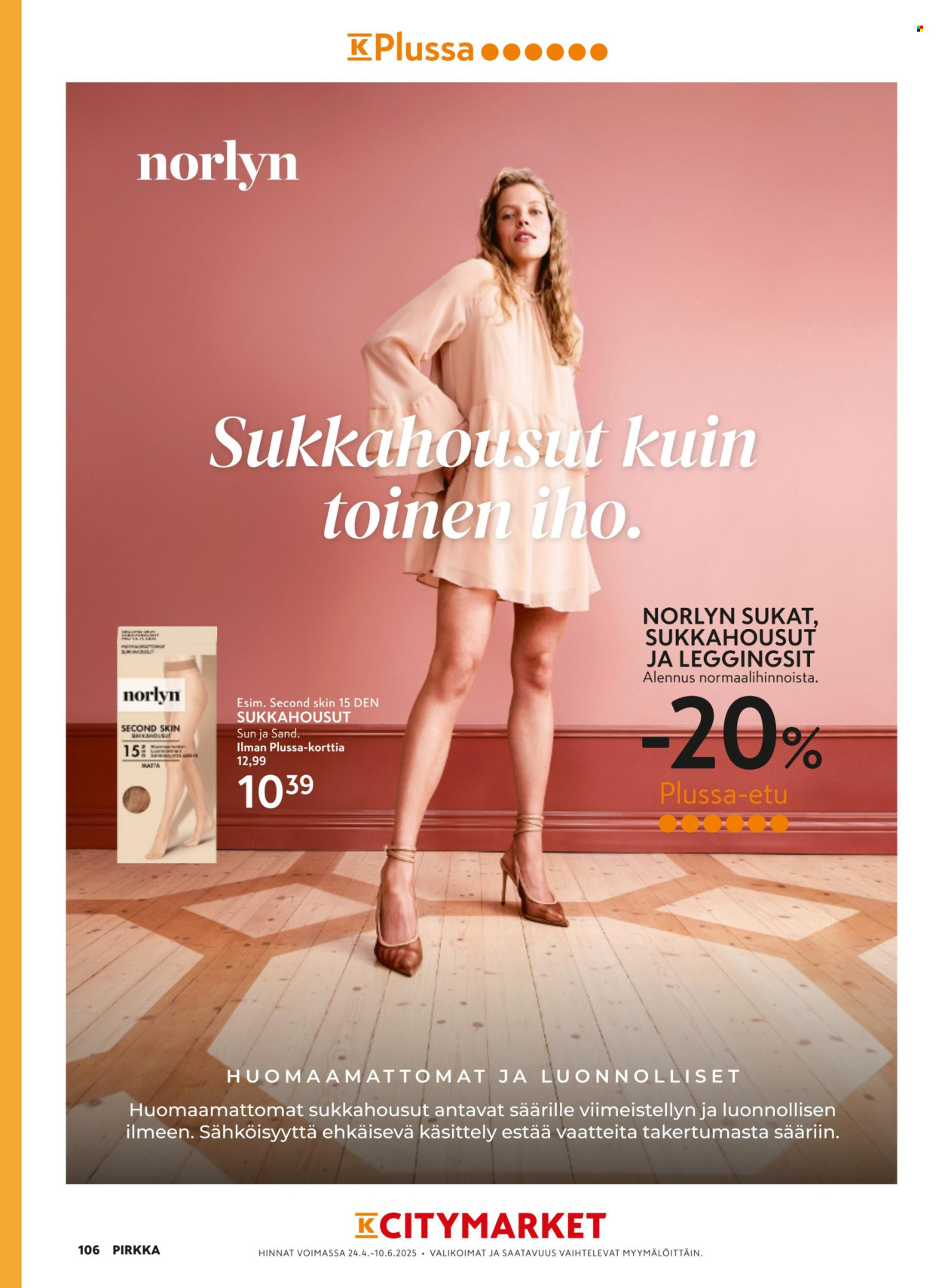 K-citymarket tarjouslehti  - 07.05.2025 - 10.06.2025.