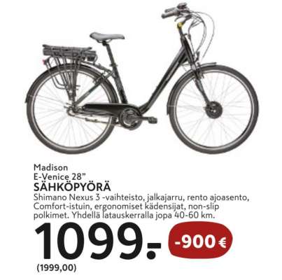 MADISON E-Venice 28” SÄHKÖPYÖRÄ