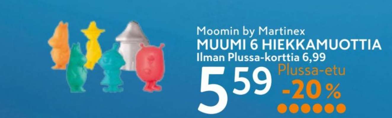 MUUMI 6 HIEKKAMUOTTIA