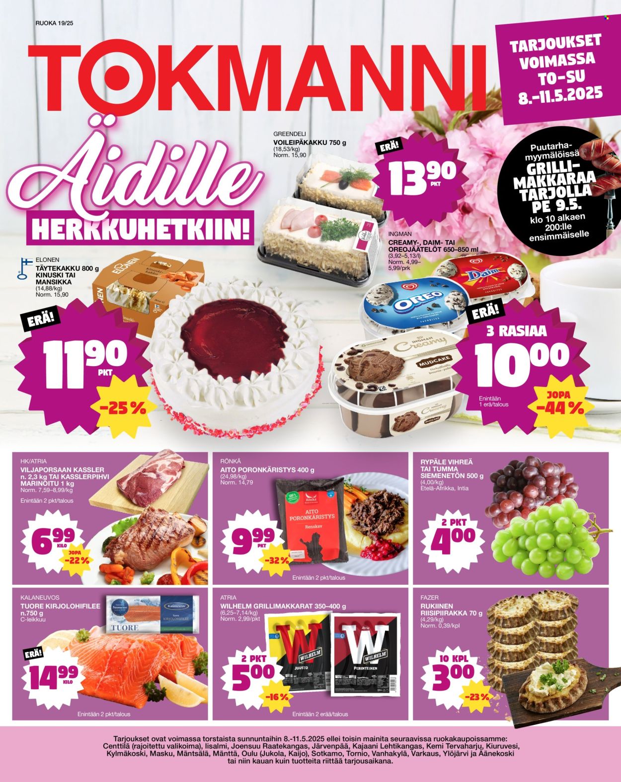 Tokmanni tarjouslehti  - 08.05.2025 - 11.05.2025.