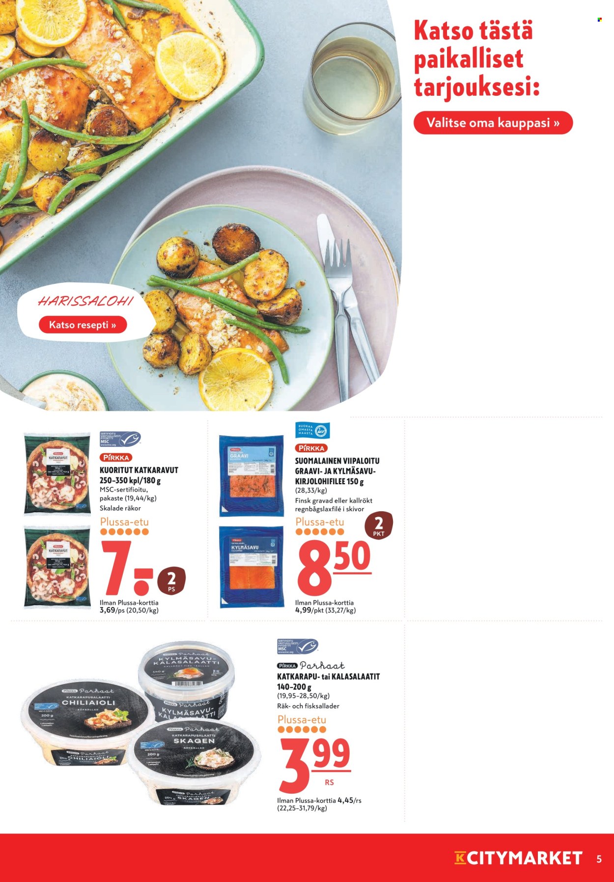 K-citymarket tarjouslehti  - 08.05.2025 - 14.05.2025.