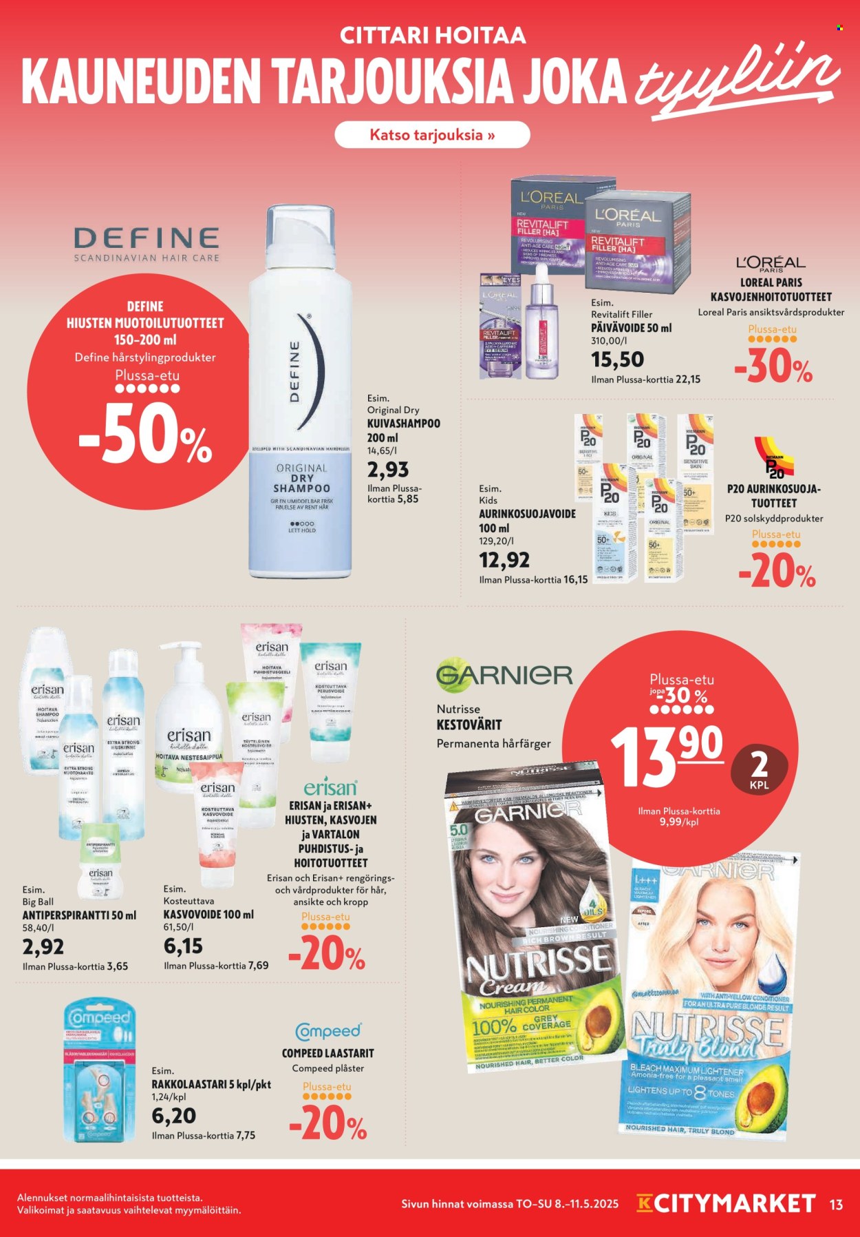 K-citymarket tarjouslehti  - 08.05.2025 - 14.05.2025.