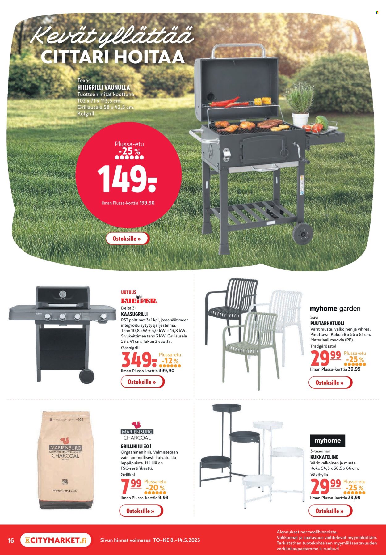 K-citymarket tarjouslehti  - 08.05.2025 - 14.05.2025.
