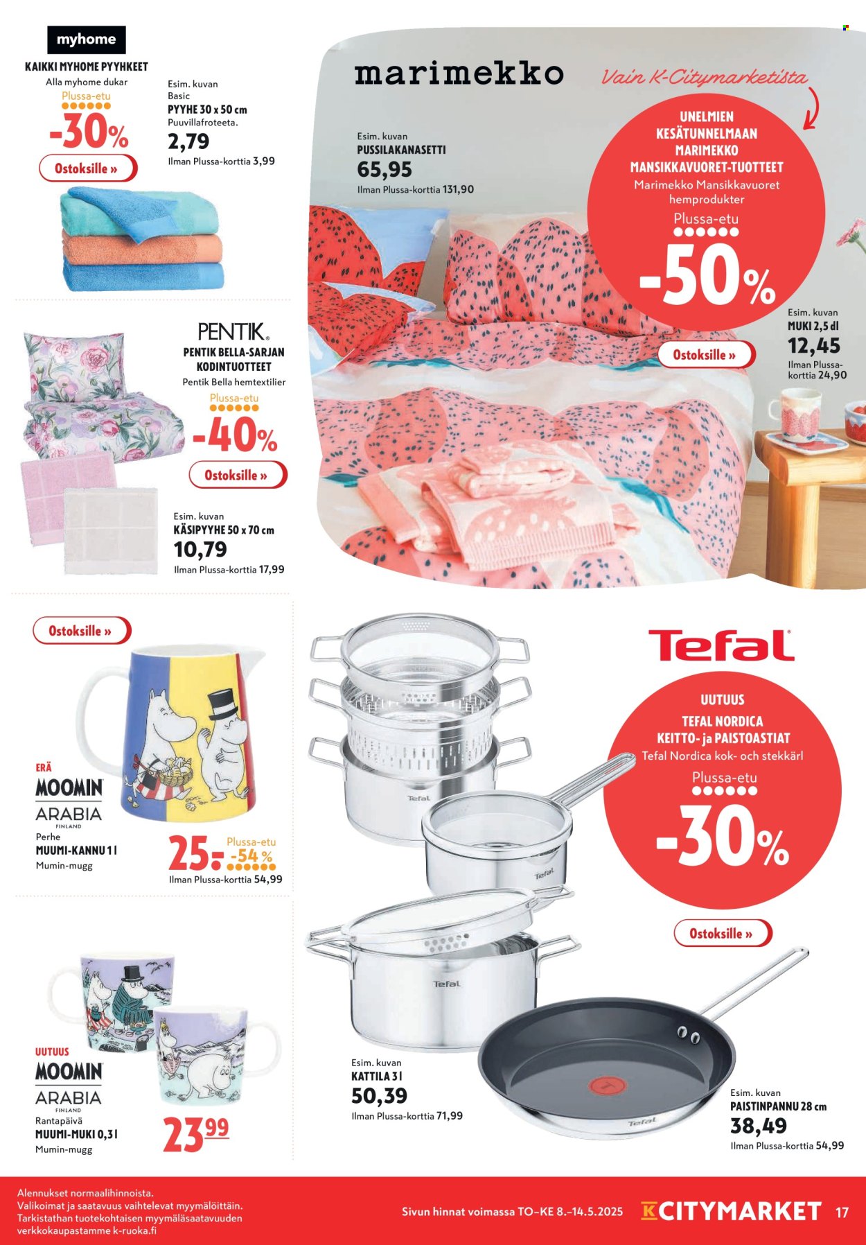 K-citymarket tarjouslehti  - 08.05.2025 - 14.05.2025.