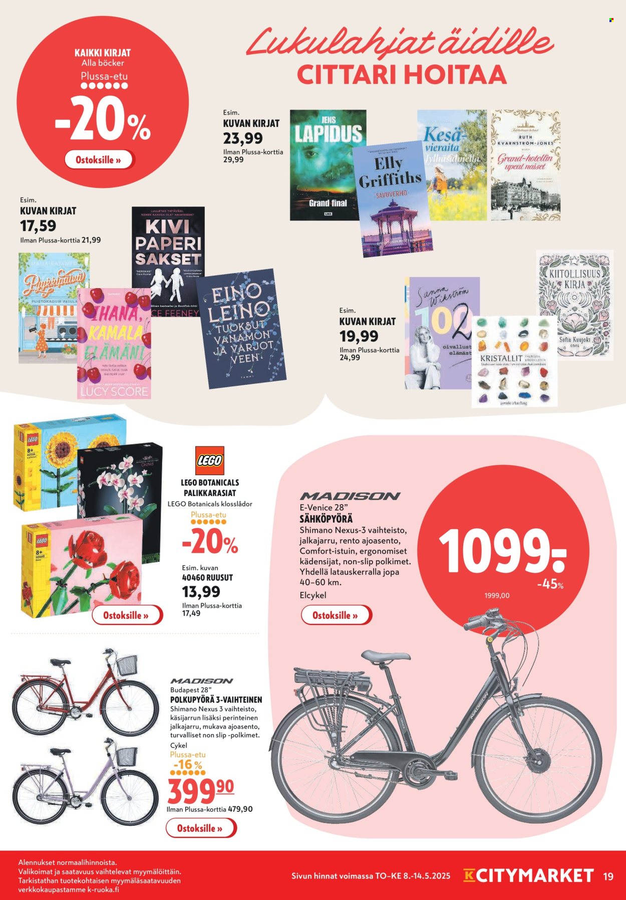 K-citymarket tarjouslehti  - 08.05.2025 - 14.05.2025.