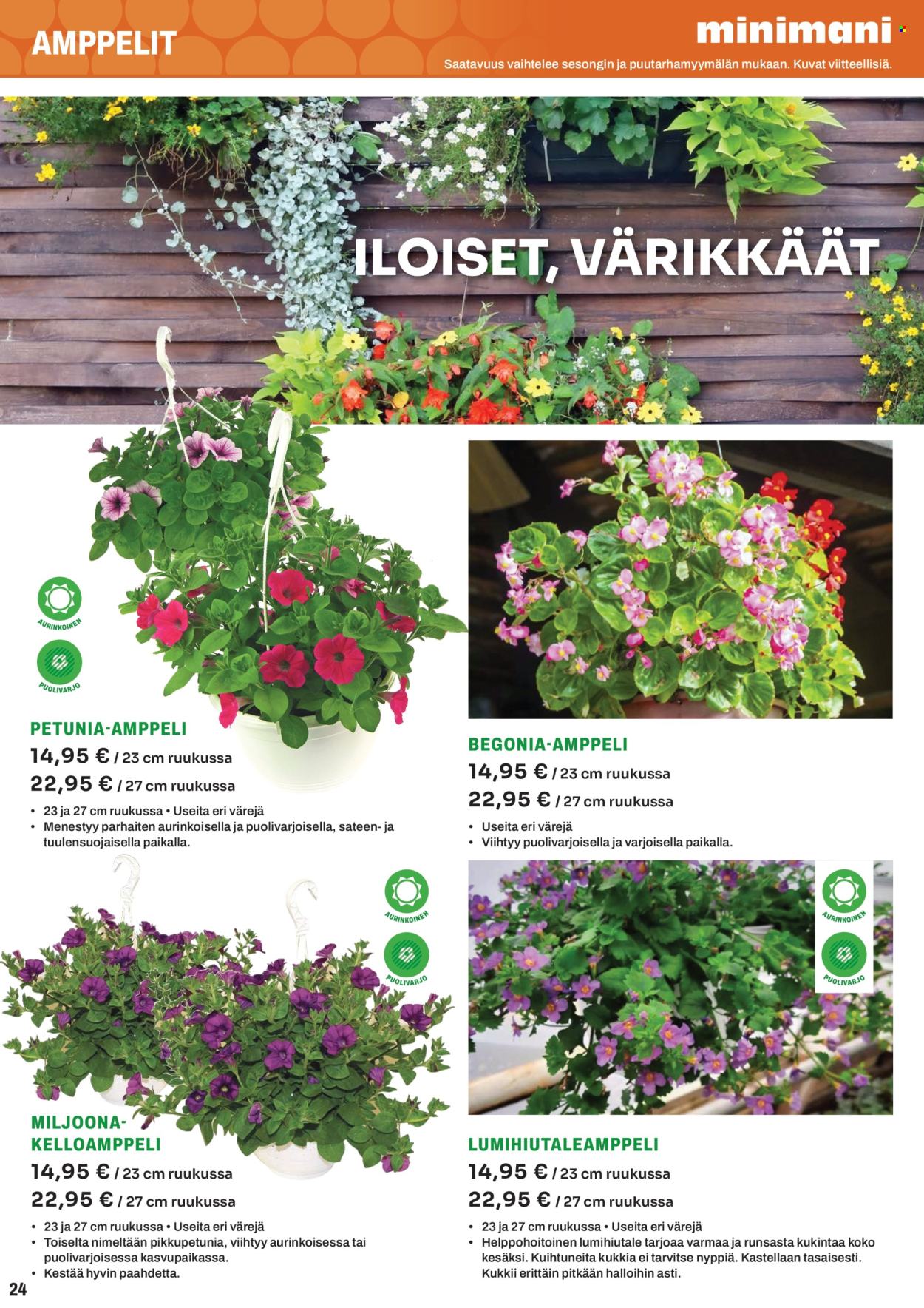 Minimani tarjouslehti .