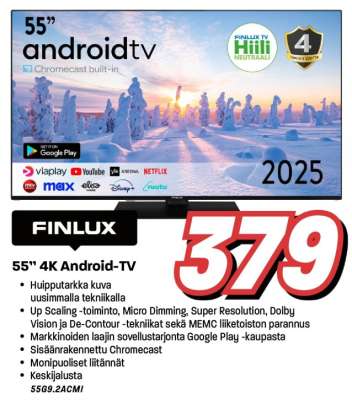 55” 4K Android-TV