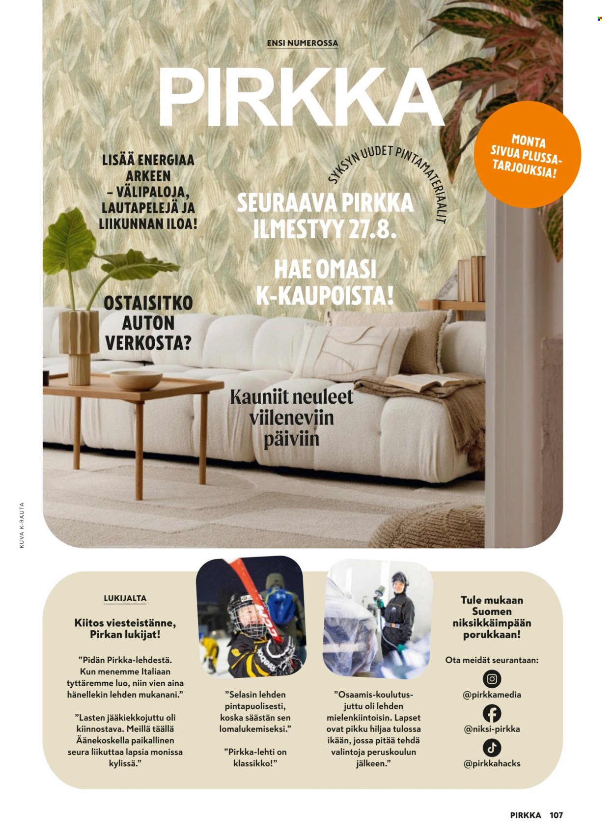 K-citymarket tarjouslehti  - 11.06.2025 - 26.08.2025. Sivu 107