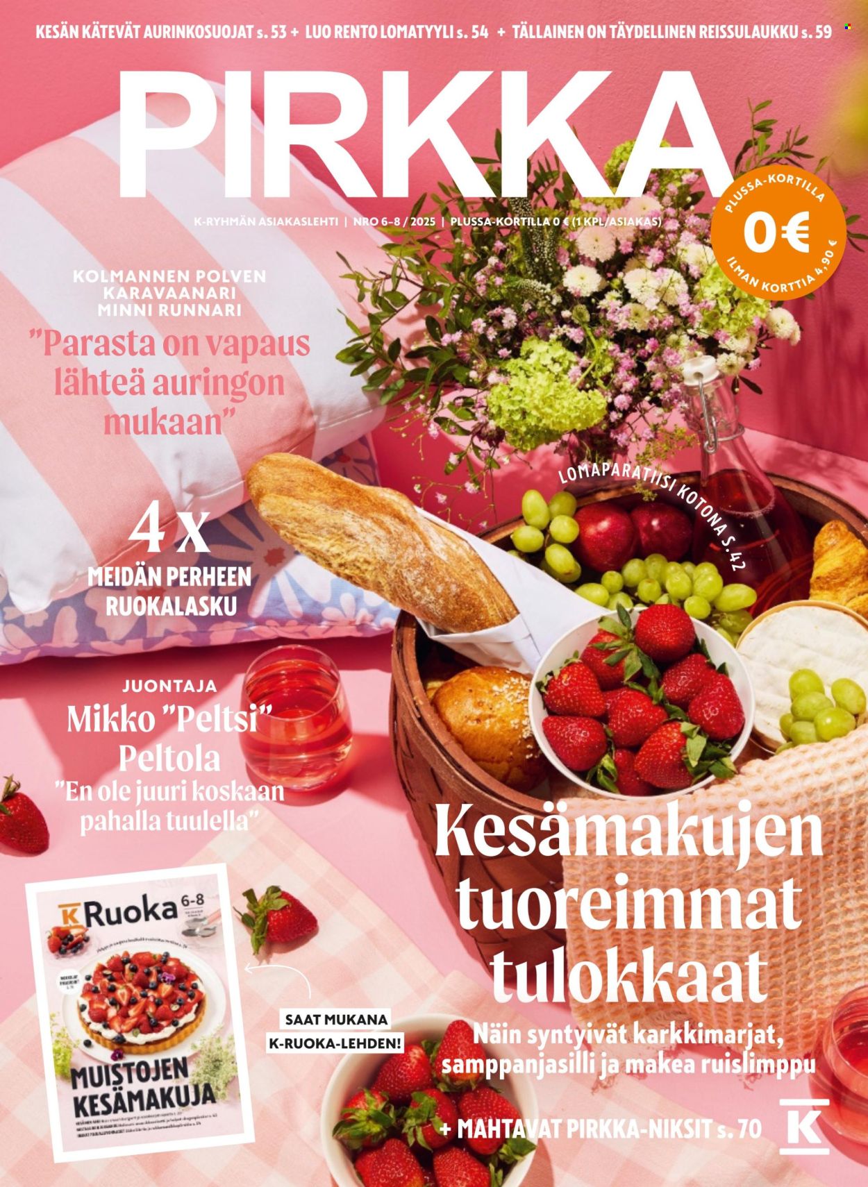 K-market tarjouslehti  - 11.06.2025 - 26.08.2025. Sivu 1