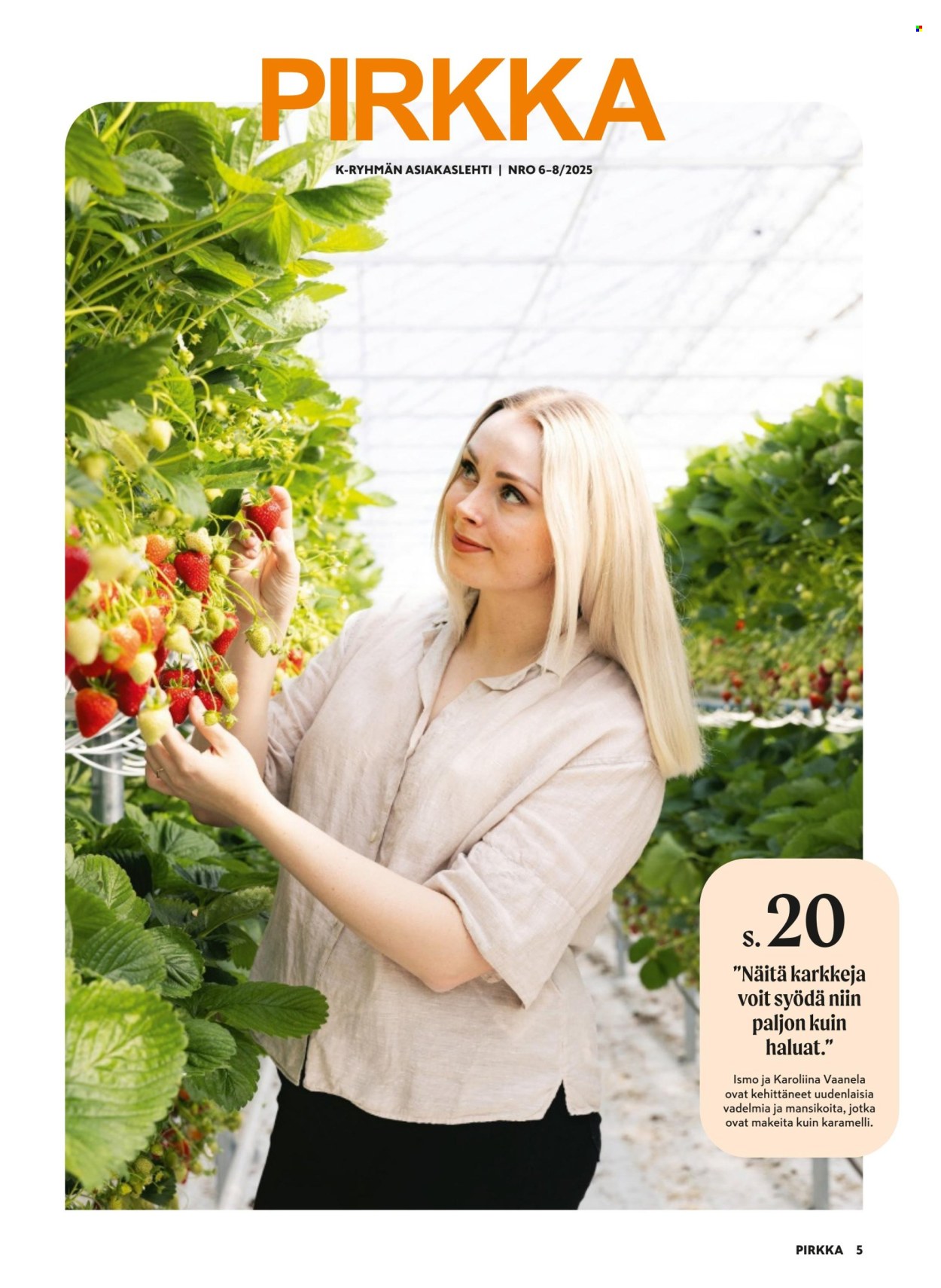 K-market tarjouslehti  - 11.06.2025 - 26.08.2025. Sivu 5