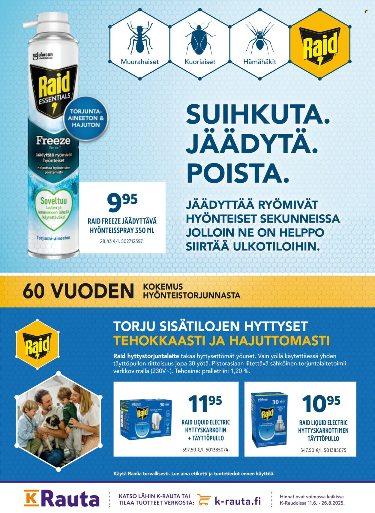 K-market tarjouslehti  - 11.06.2025 - 26.08.2025. Sivu 72