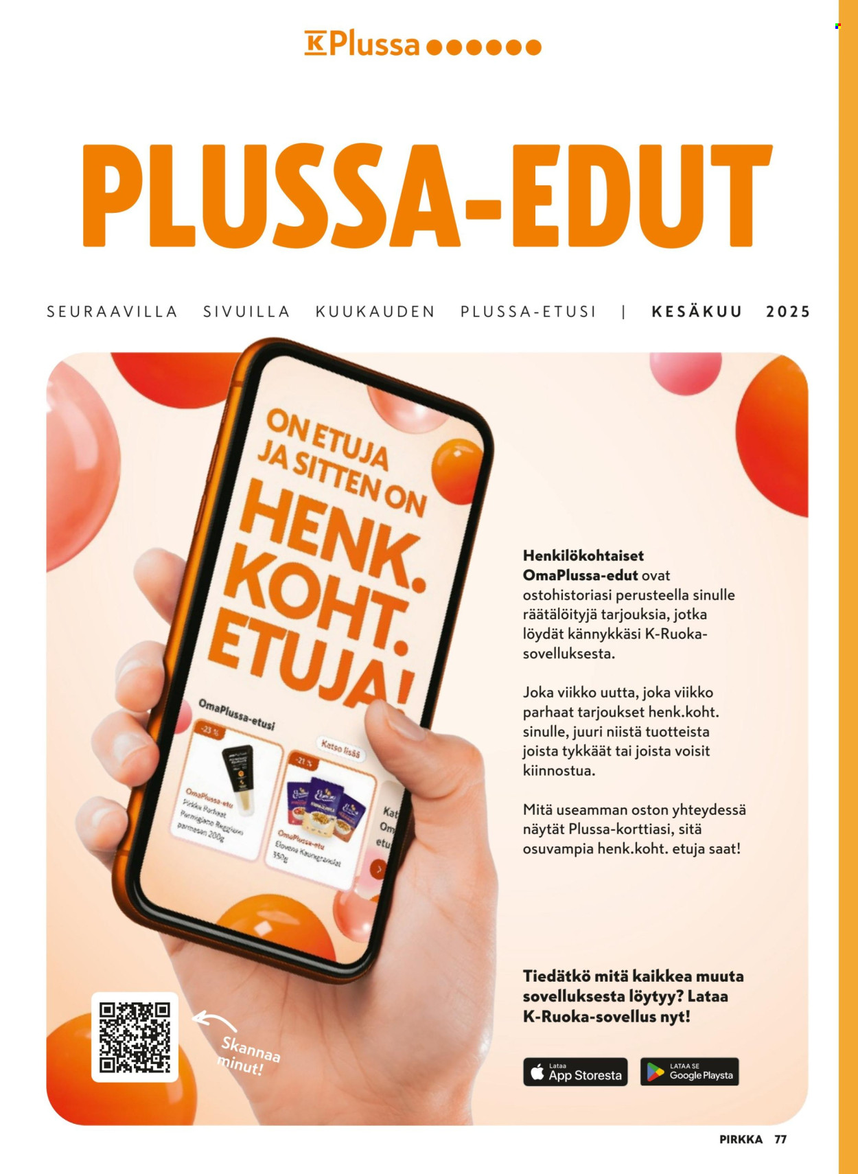 K-market tarjouslehti  - 11.06.2025 - 26.08.2025. Sivu 77