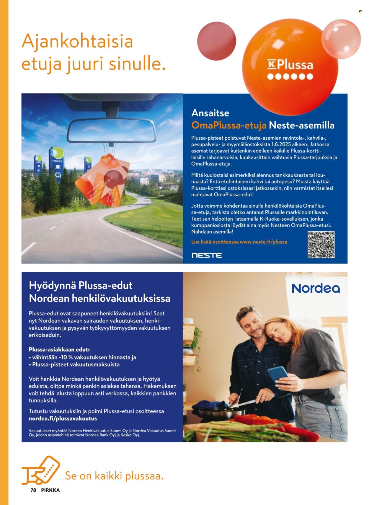 K-market tarjouslehti  - 11.06.2025 - 26.08.2025. Sivu 78