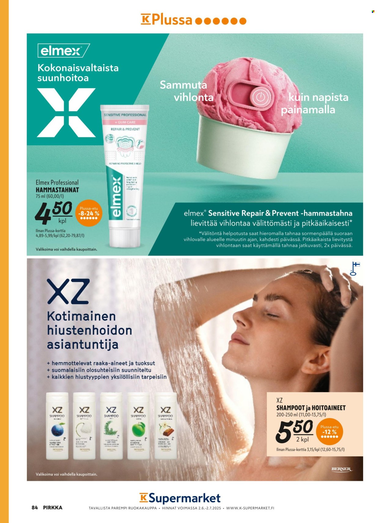 K-market tarjouslehti  - 11.06.2025 - 26.08.2025. Sivu 84