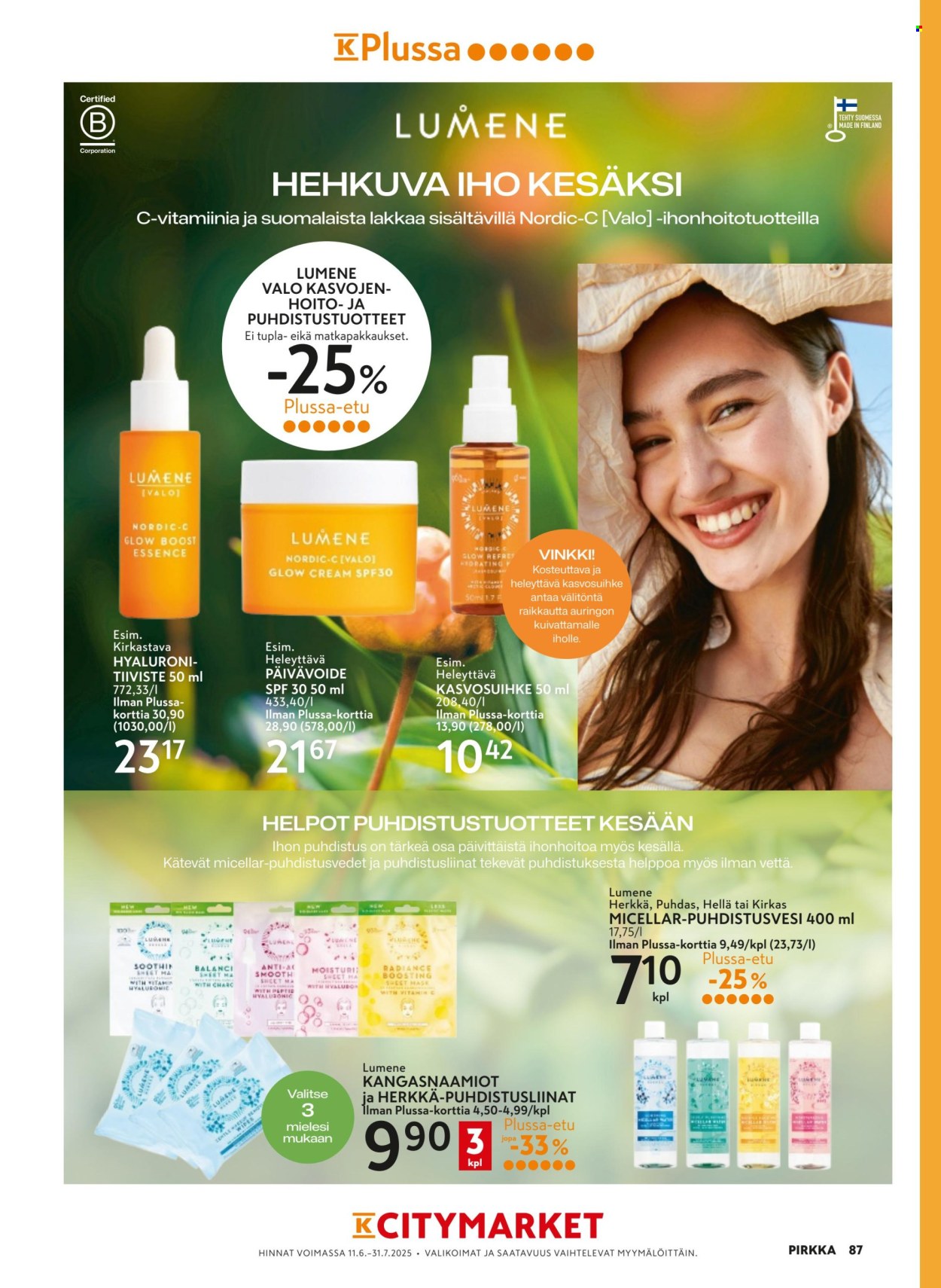 K-market tarjouslehti  - 11.06.2025 - 26.08.2025. Sivu 87