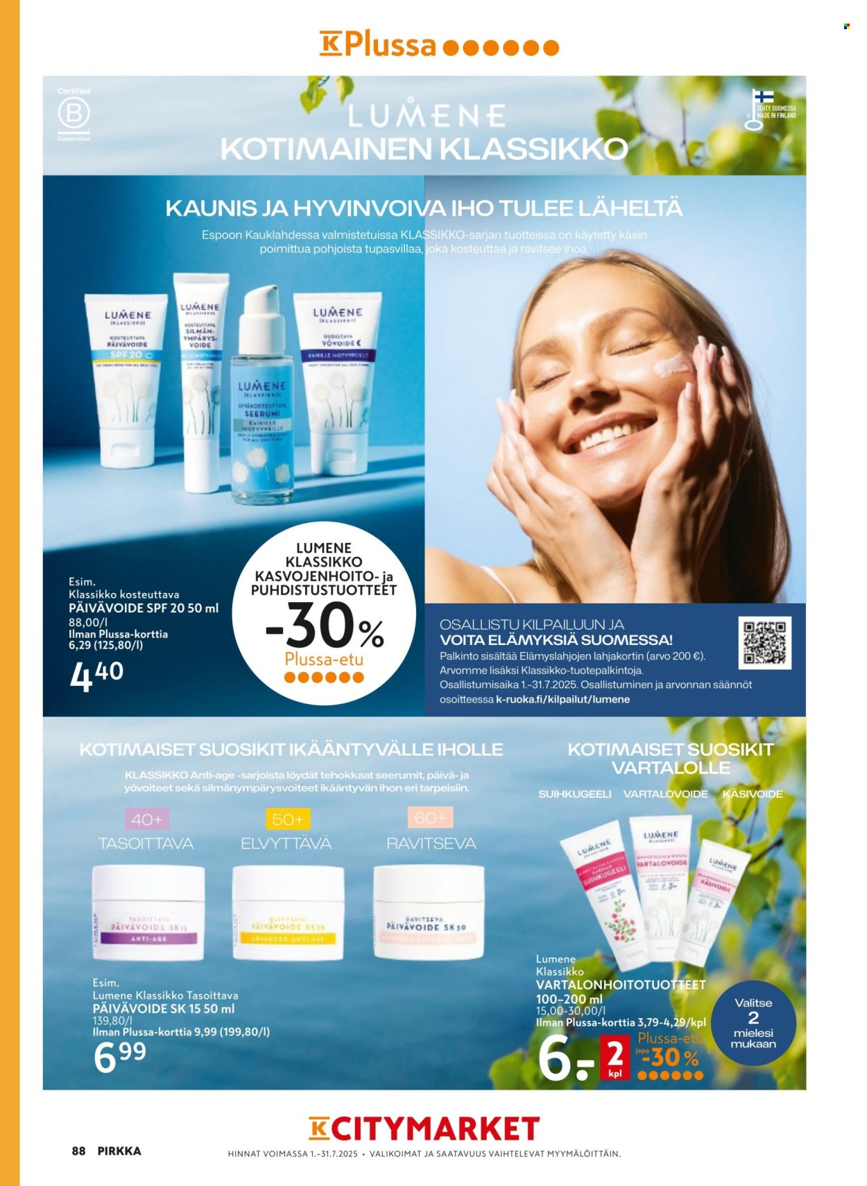 K-market tarjouslehti  - 11.06.2025 - 26.08.2025. Sivu 88