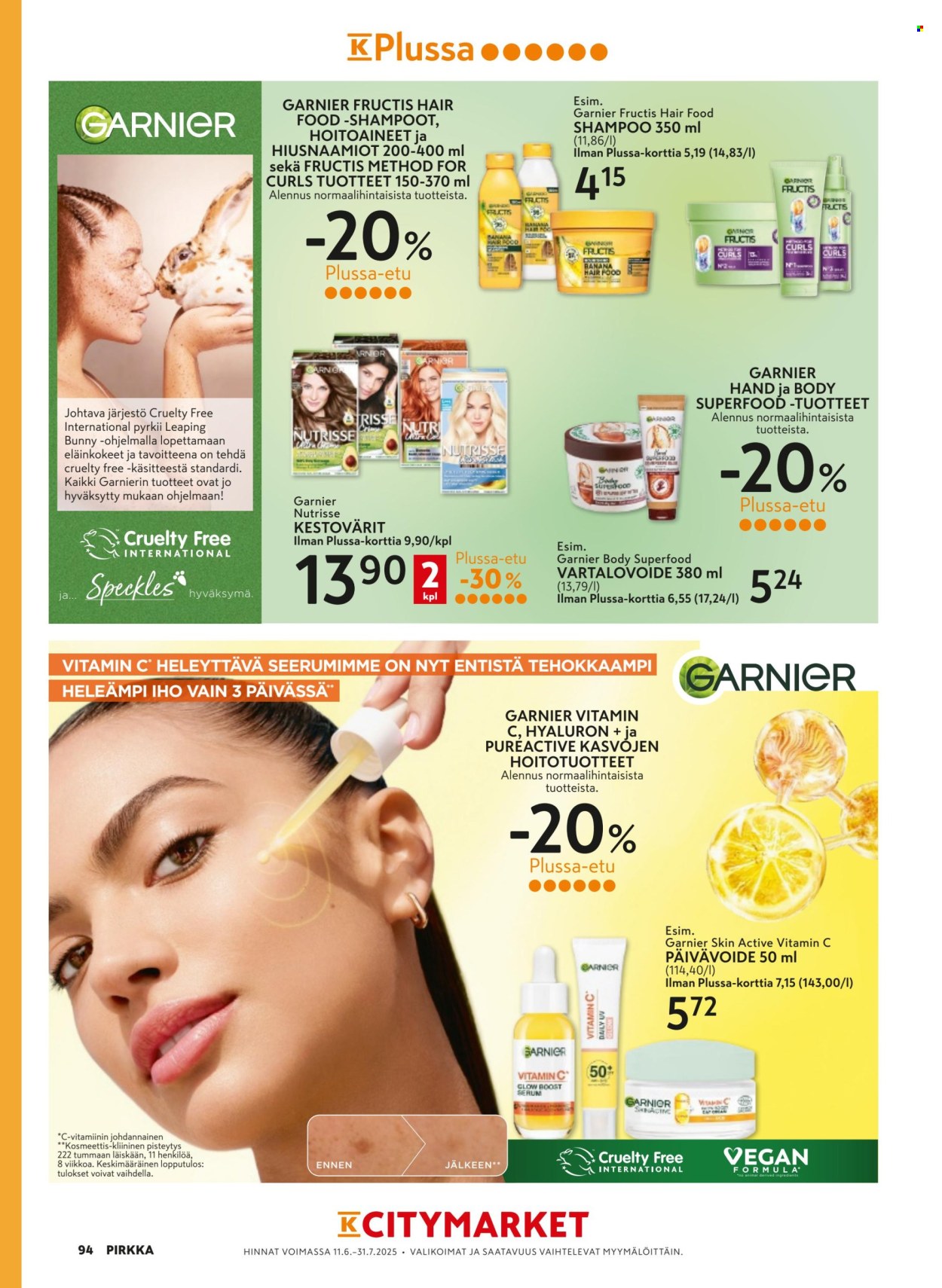 K-market tarjouslehti  - 11.06.2025 - 26.08.2025. Sivu 94