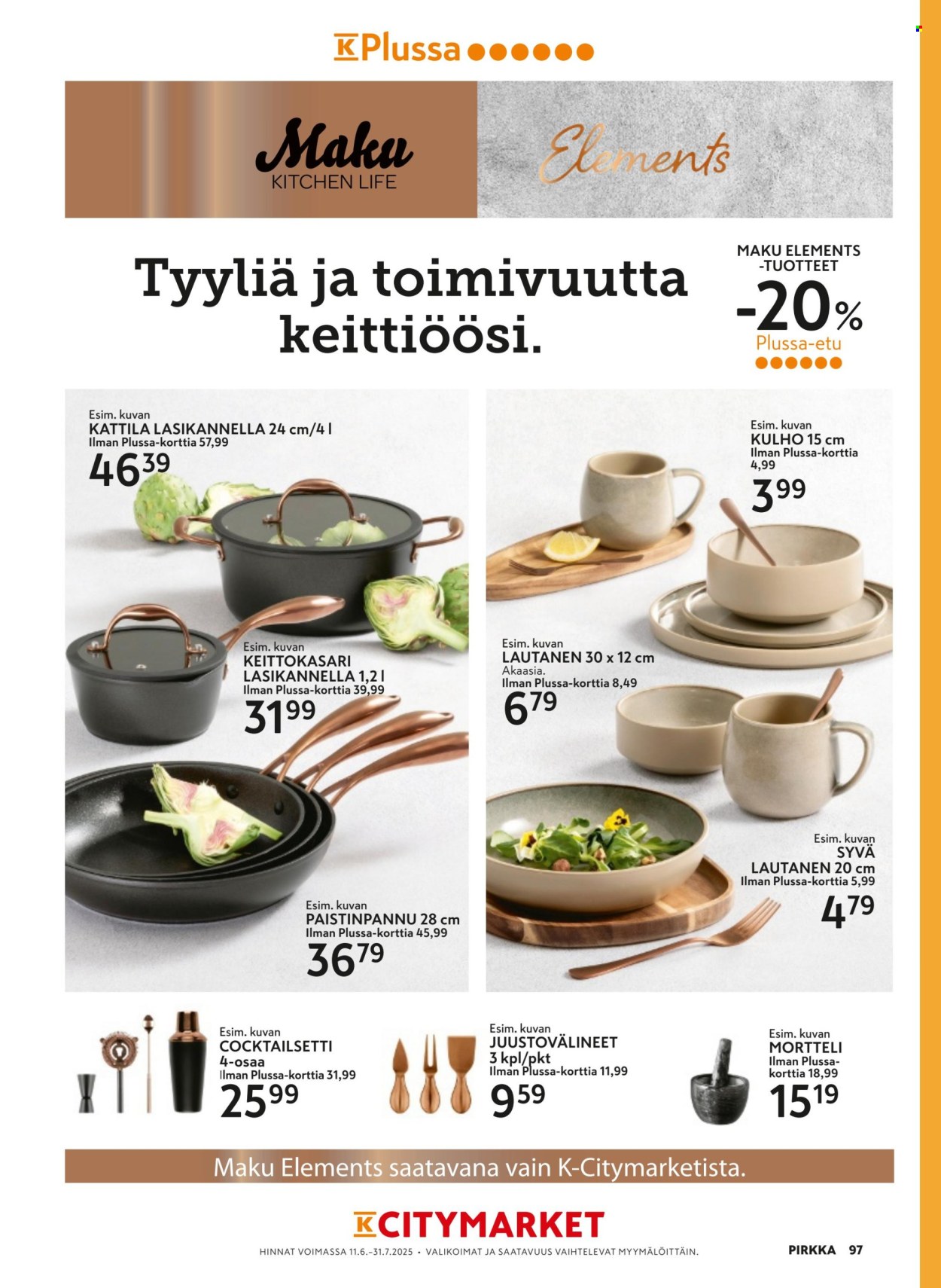 K-market tarjouslehti  - 11.06.2025 - 26.08.2025. Sivu 97