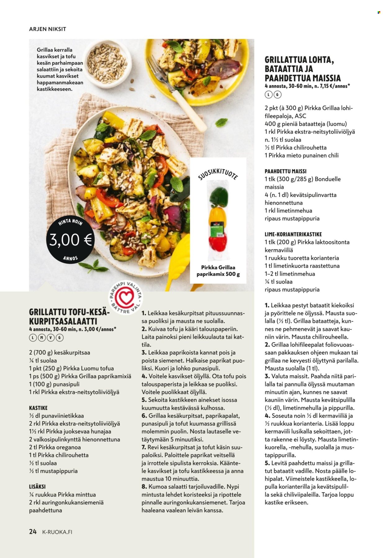K-citymarket tarjouslehti  - 11.06.2025 - 26.08.2025. Sivu 24